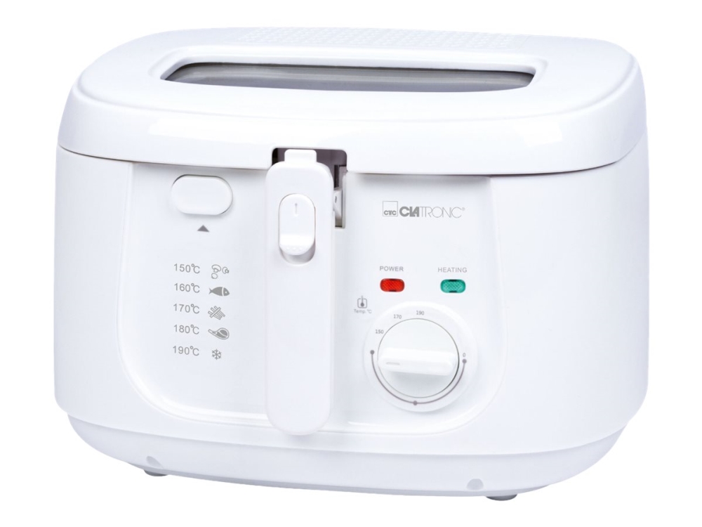 Clatronic FR 3771 Fritös 1800 W Vit