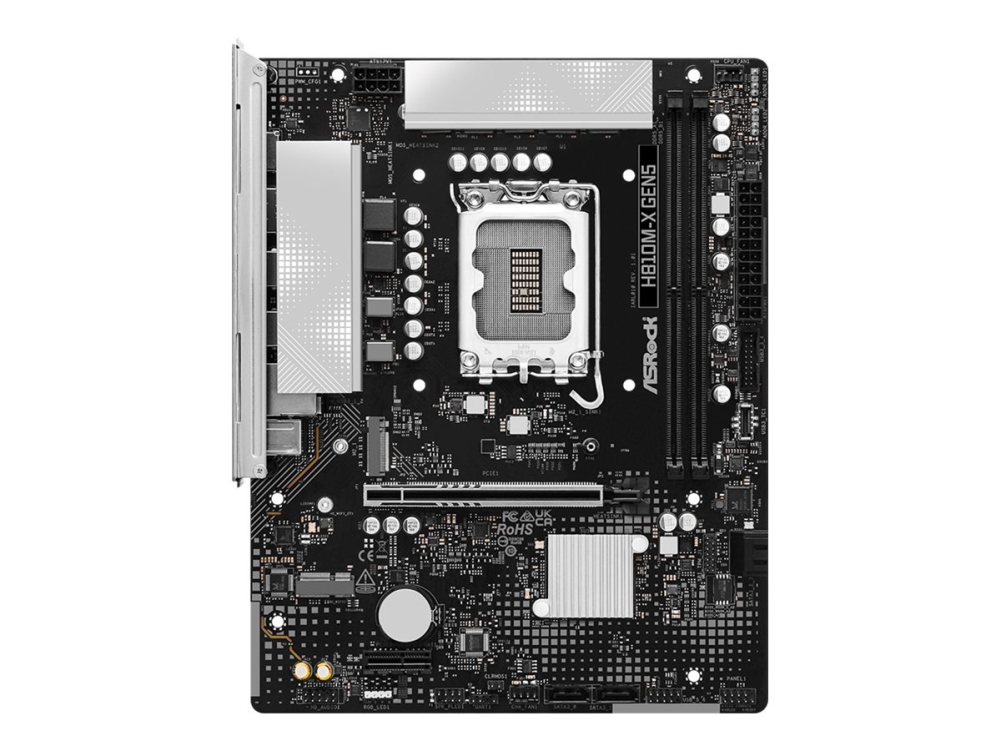 ASRock H810M-X Gen5 mATX LGA1851, bild 2