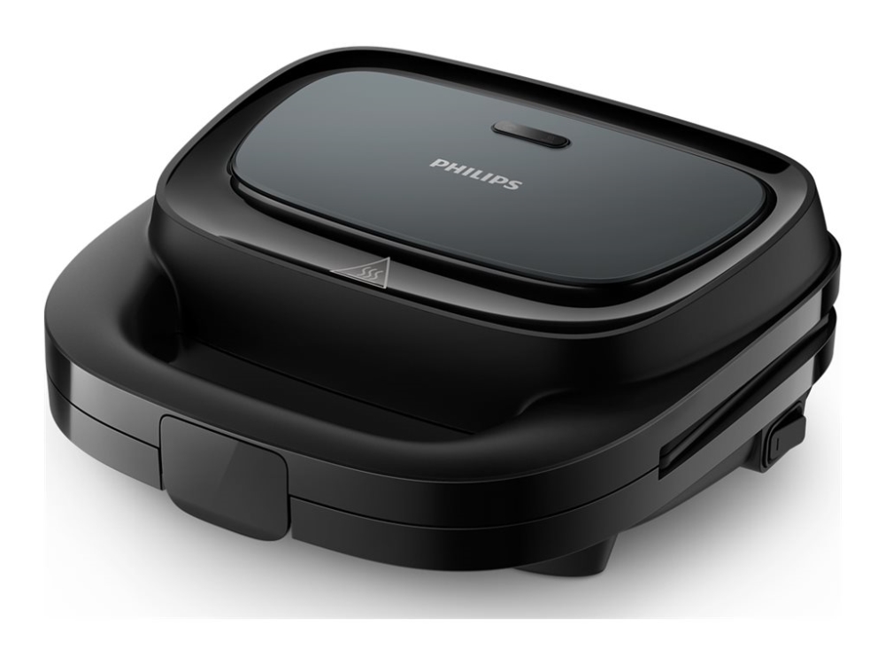 Philips Series 3000 HD2331 - Smörgåsgrill - 750 W - svart