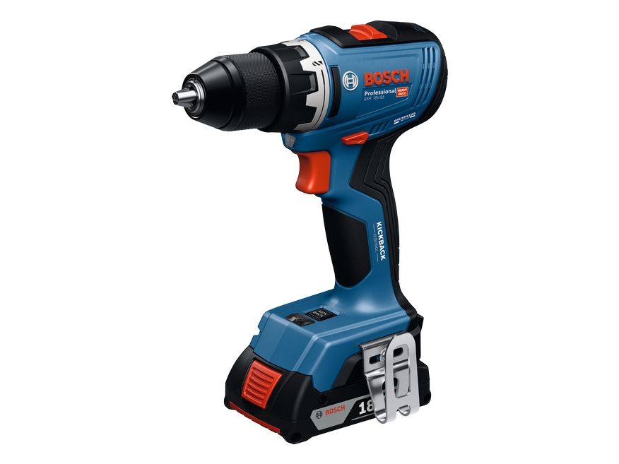 Bosch GSR 18V-65 borrskruvdragare 31 / 63 Nm, solo - SOLO