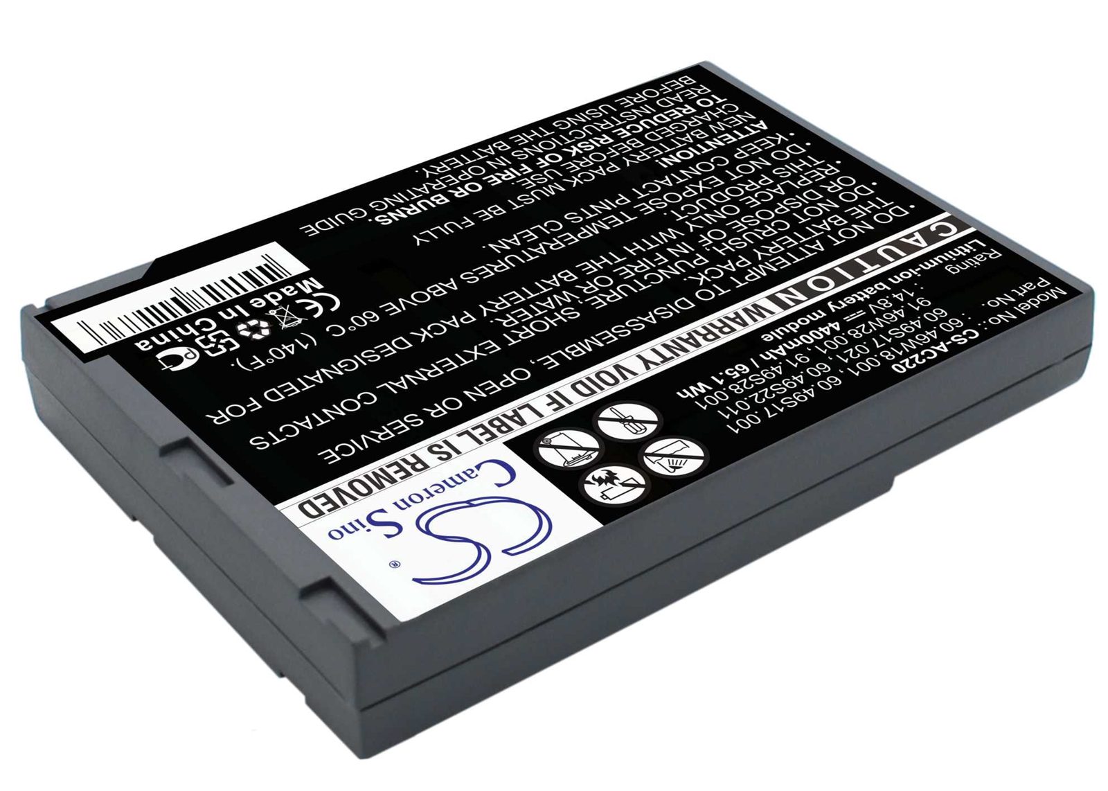 Batteri till Notebook, Bärbar dator för Acer TravelMate 220, TravelMate 222 m.fl., bild 2