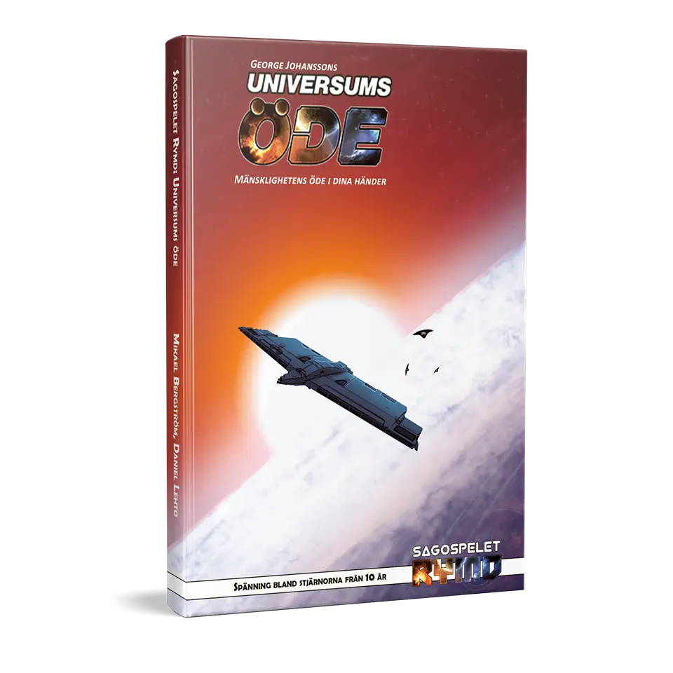 Sagospelet Rymd - Universums Öde (Inbunden)