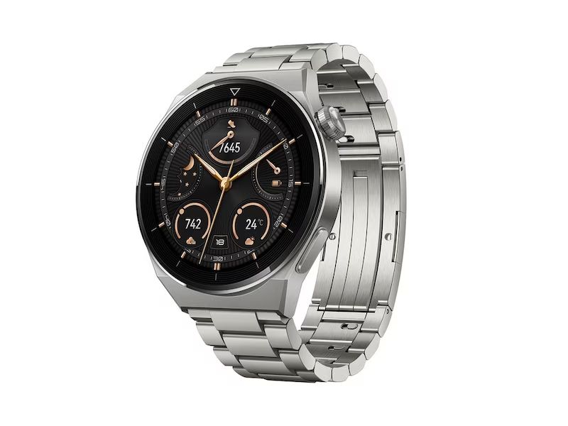 Huawei | Klocka GT 3 PRO (46mm) - Smartwatch med rem - handledsstorlek: 140-210 mm - Titanium
