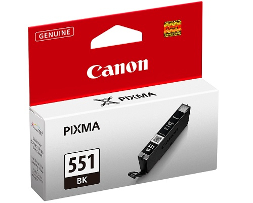 Canon CLI-551, svart bläckpatron, bild 5