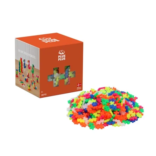 Plus-Plus - Neon Färgmix 600 st