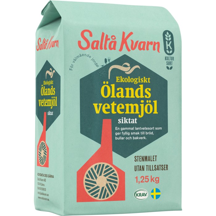 Saltå Kvarn Ölandsvetemjöl siktat 1,25 kg, bild 2