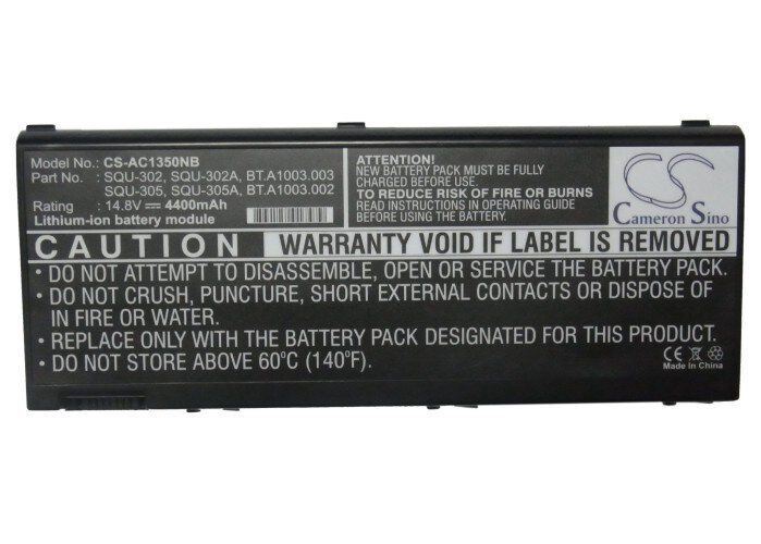 Batteri till Laptop, Bärbar dator för Acer Aspire 1350, Aspire 1350LC, Aspire 1350LCe m.fl., bild 5