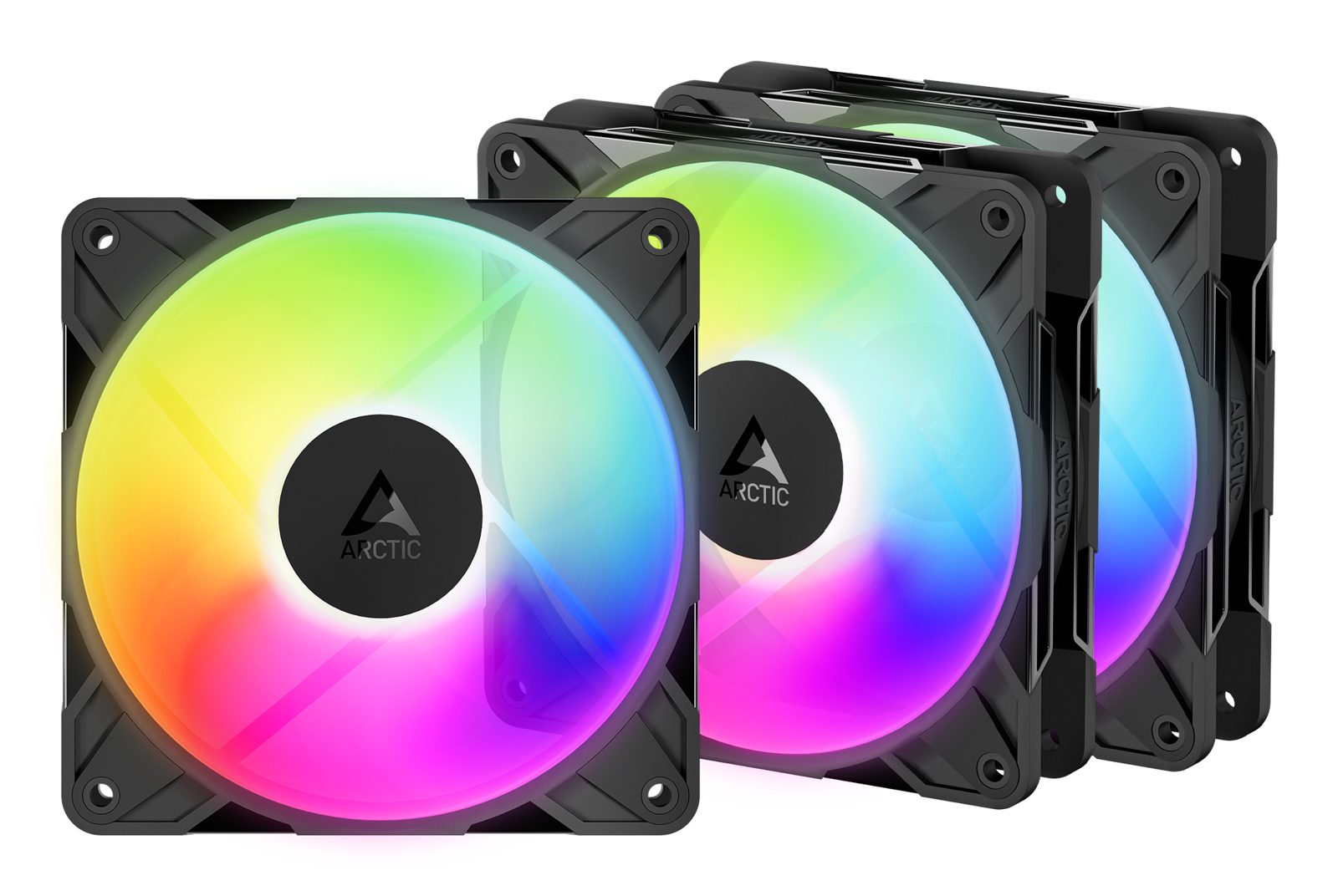 Arctic P12 Pro Reverse PC A-RGB datorlådefläktar (3-pack), bild 5