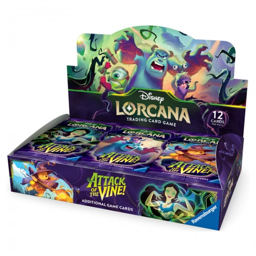 Disney Lorcana TCG Attack of the Vine! - Booster Display (24 Booster), bild 3