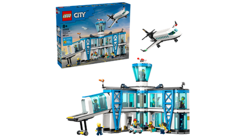 LEGO City Flygplats med flygplan 60502, bild 3