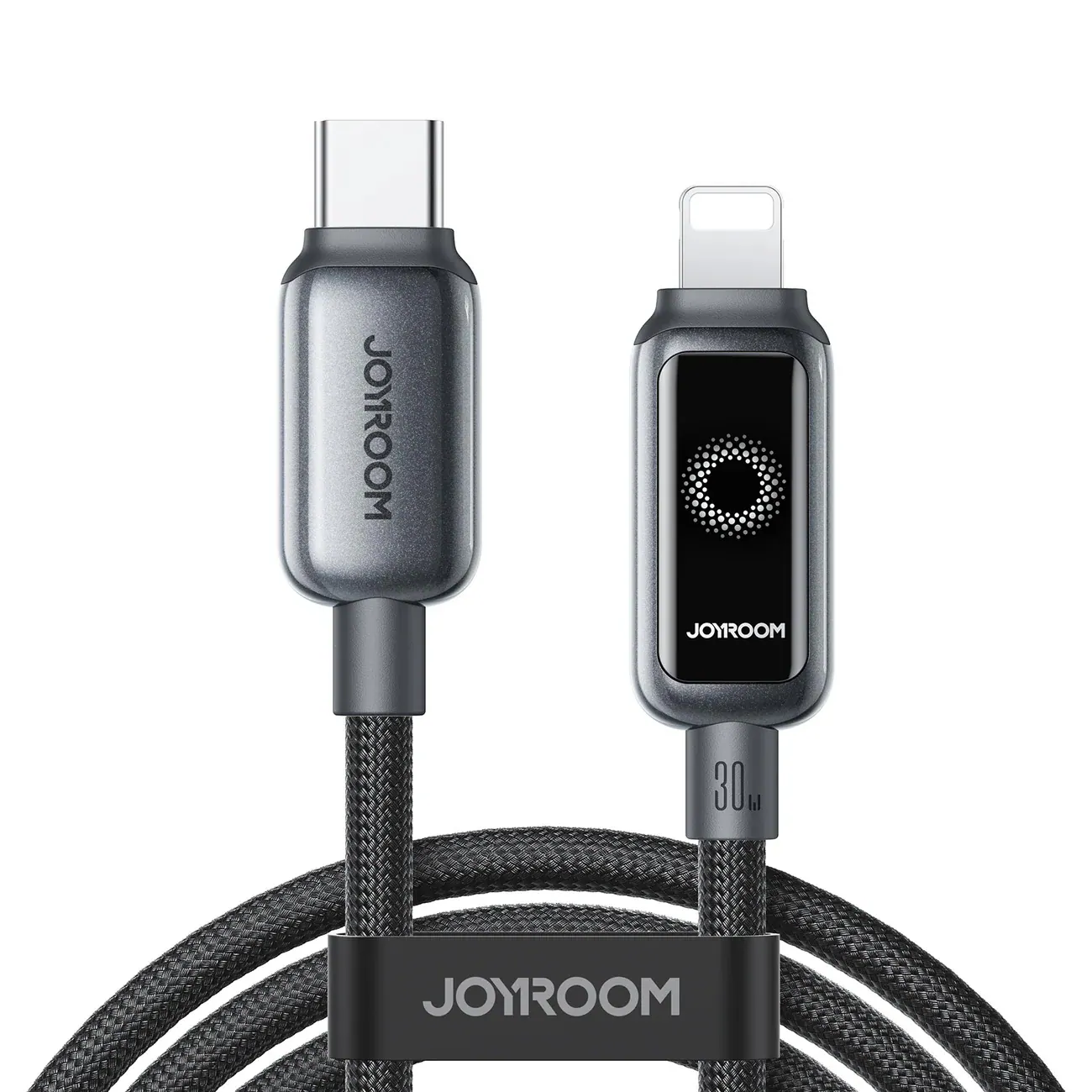 Joyroom USB-C till Lightning snabbladdningskabel 30W, 1,2m - Svart