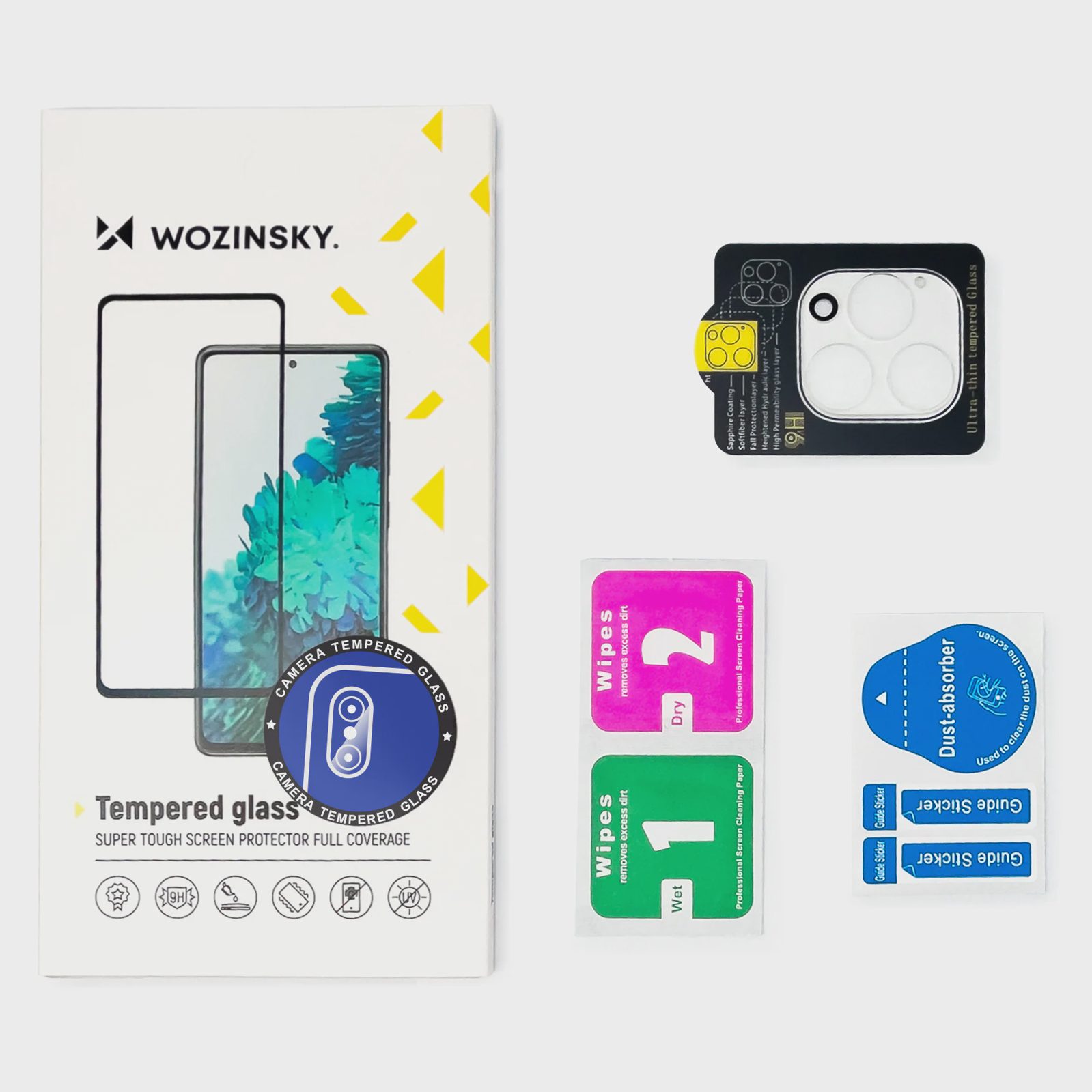 Wozinsky Full Kamera Glas för Google Pixel 7a, bild 3