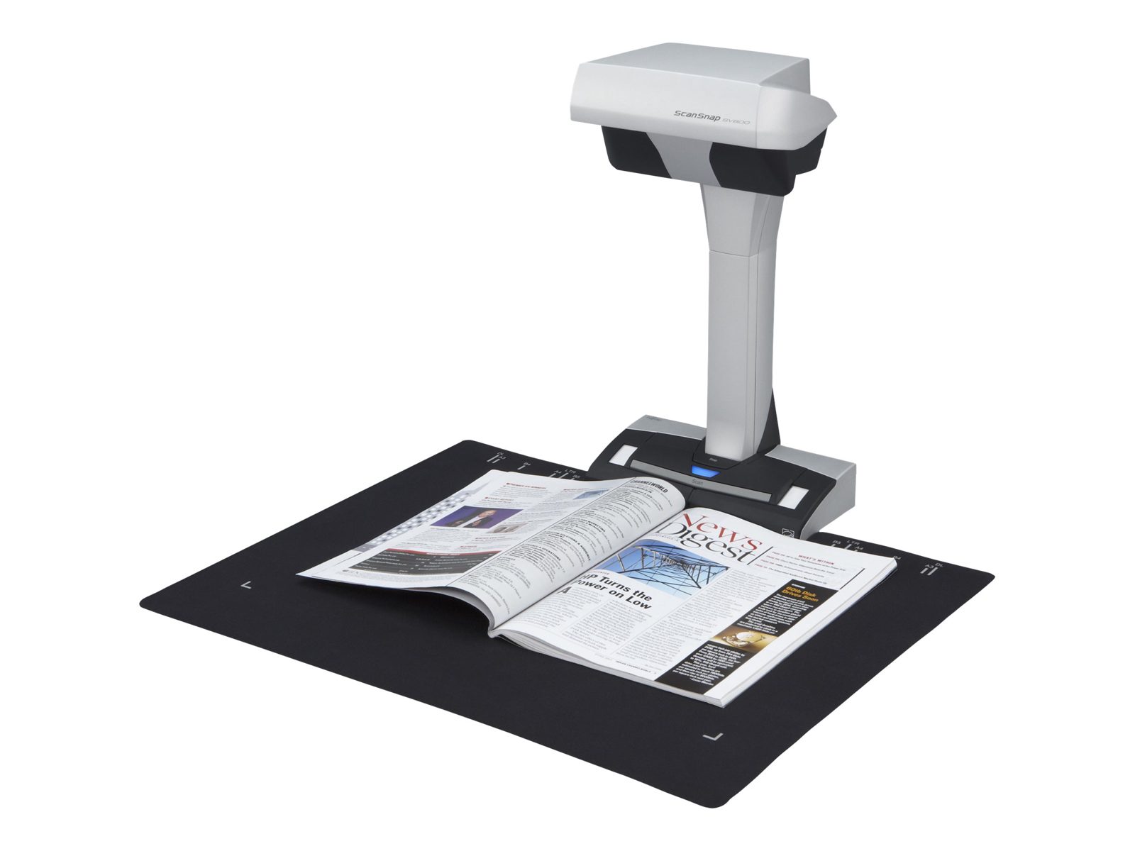 Fujitsu ScanSnap SV600 - Overheadskanner - CCD - 432 x 300 mm - 285 dpi x 283 dpi - USB 2.0