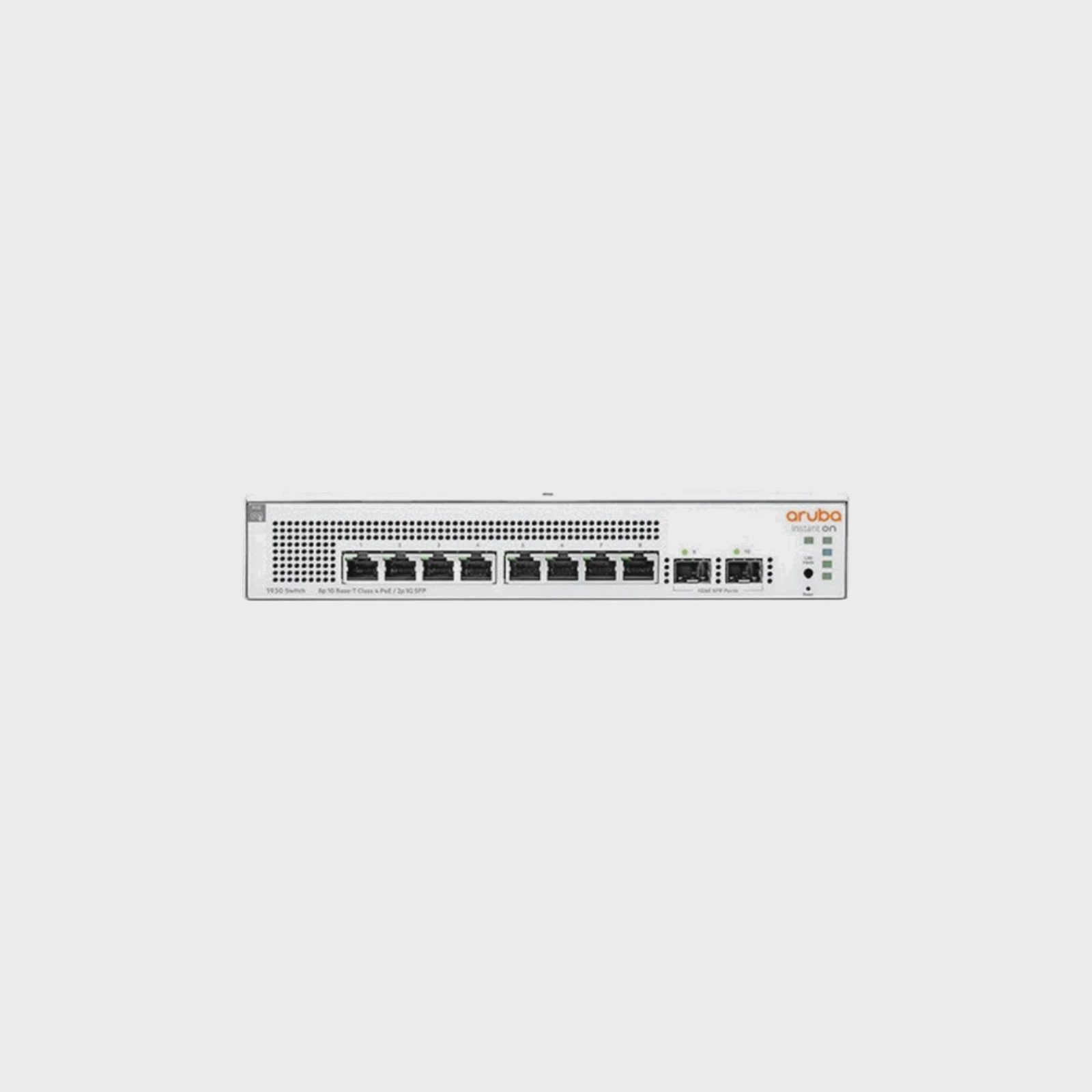 HPE Networking Instant On 1930 (8G 2SFP 124W) nätverksswitch