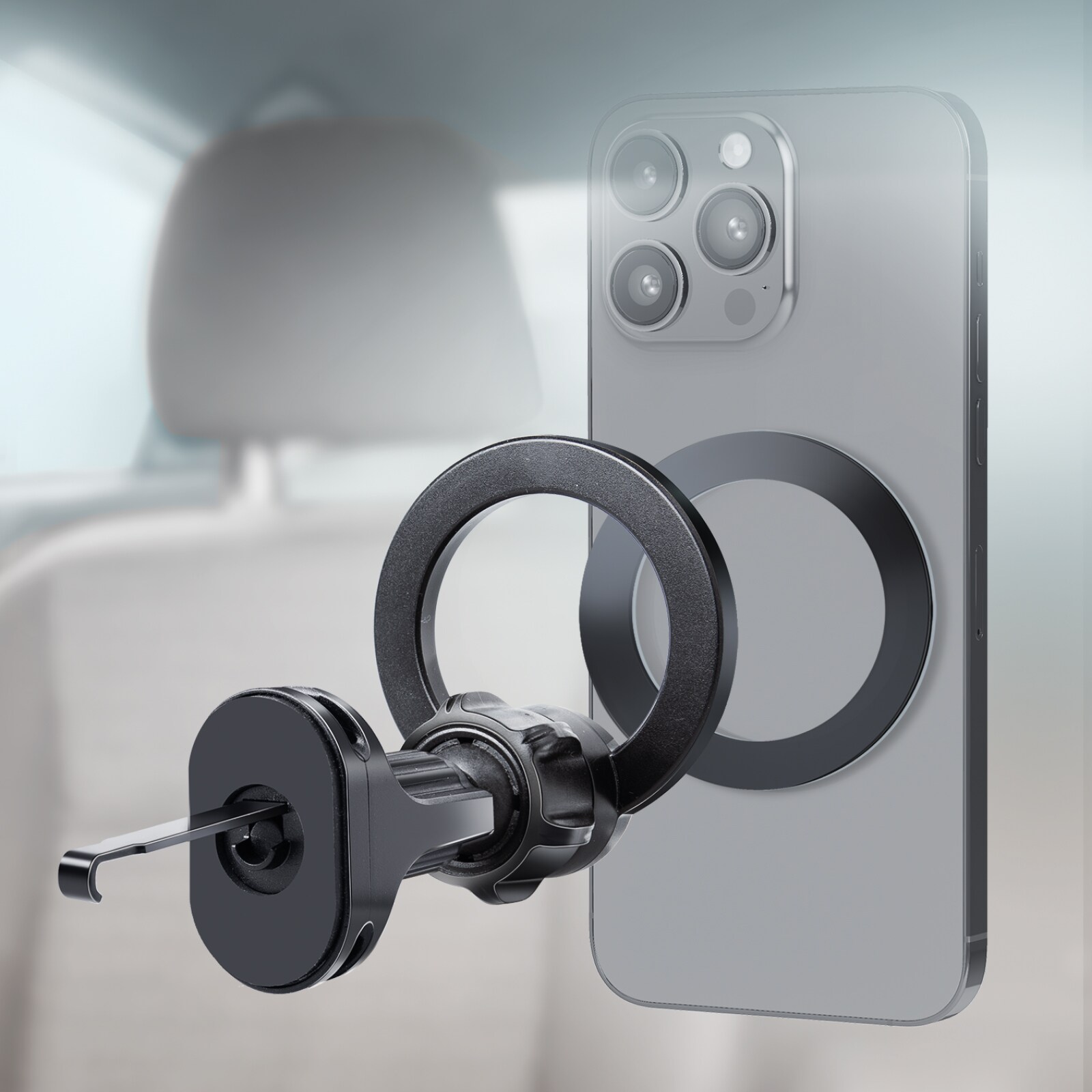 SBS TESUPMAGRING smartphonehållare kompatibel med MagSafe - svart, bild 3