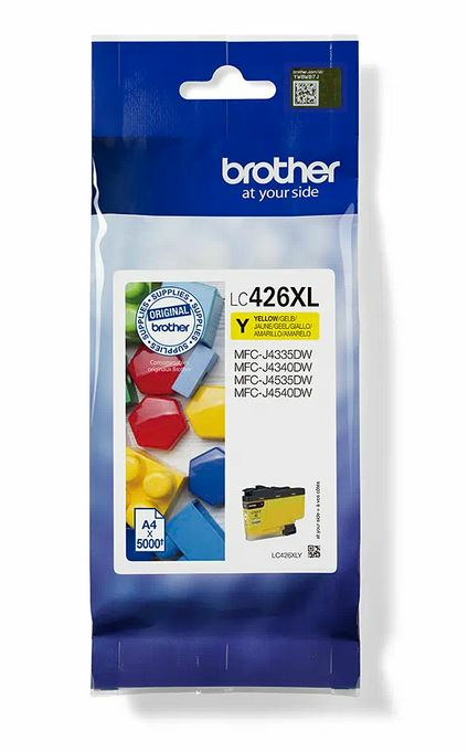 Brother LC426XLY, Gul, 5000 sidor, bild 2