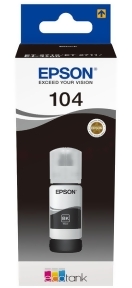 Epson T104, black EcoTank svart bläck