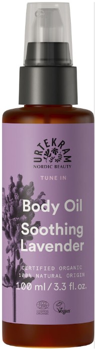Urtekram Tune In Soothing Lavender Body Oil 100 ml