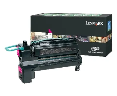 Lexmark - Extra lång livslängd - magenta - original - tonerkassett LRP - för Lexmark XS795dte, XS798de, XS798dte