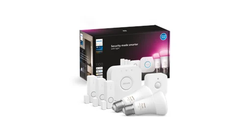 Philips Hue Secure startpaket med 2 X E27 wca-lampor, bild 3