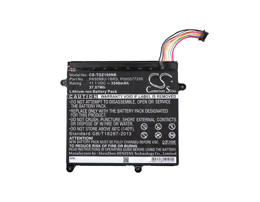 Batteri till Laptop, Bärbar dator för Toshiba Portege Portege Z10T, Portege Z10T-A m.fl.