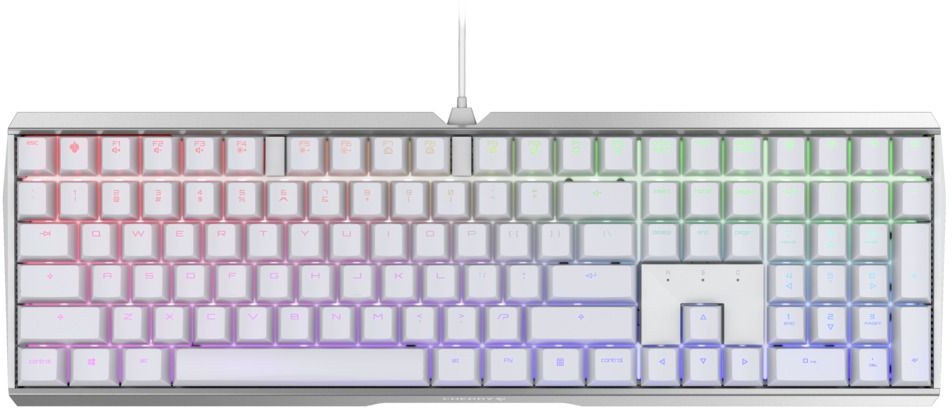 Cherry MX 3.0S RGB, Cherry MX Red, nordiskt - Vit, bild 2