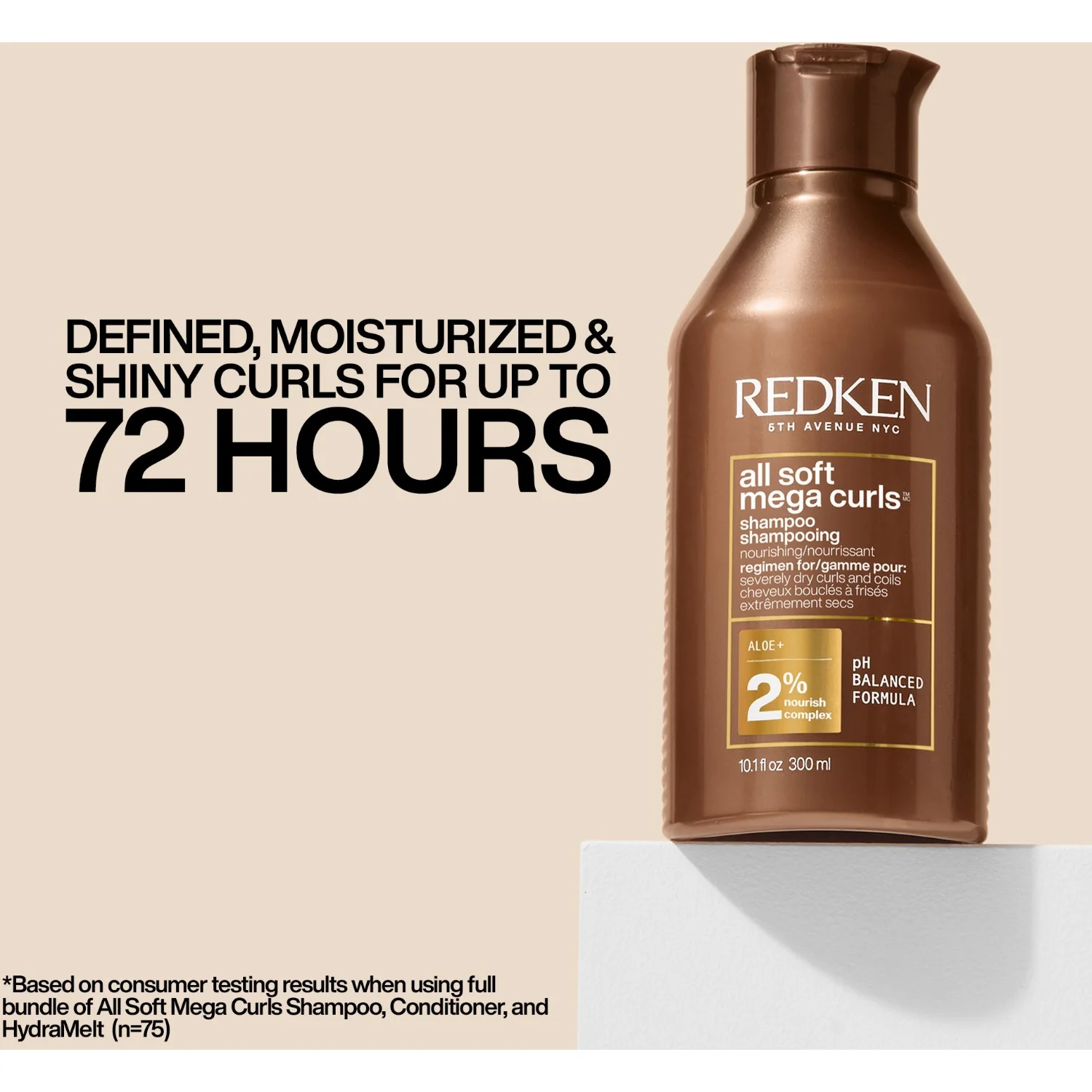 Redken All Soft Mega Curls Shampoo 300 ml, bild 3