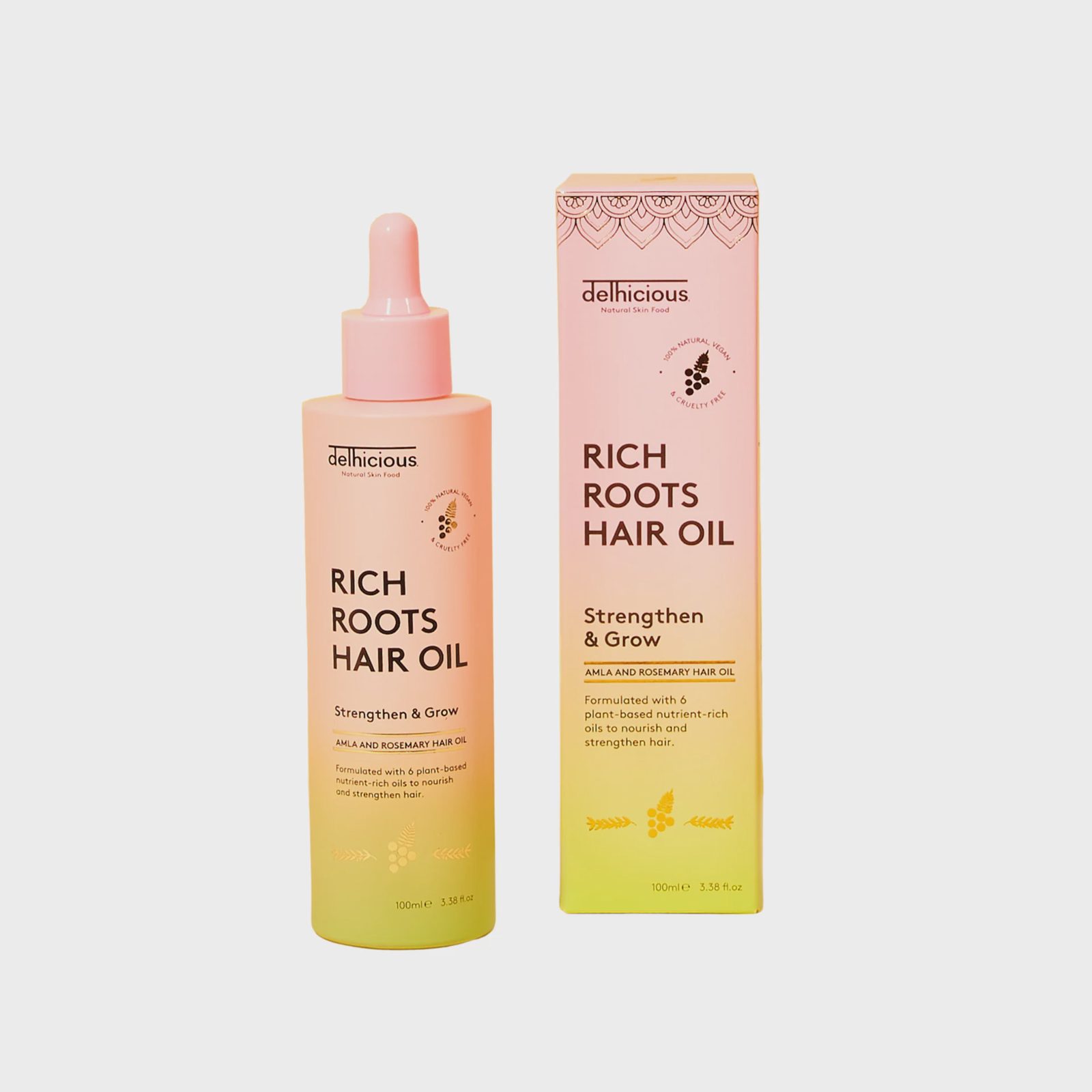 Delhicious Rich Roots Hair & Scalp Oil 100ml