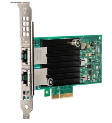Intel Ethernet Converged Network Adapter X550-T2, 2x10GbE RJ45, NBASE-T, PCIe 3.0 x4