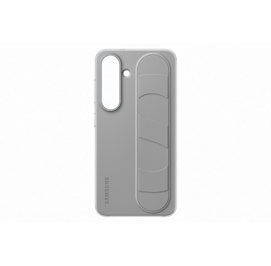 Samsung Galaxy S25 Standing Grip skal, grå, bild 5