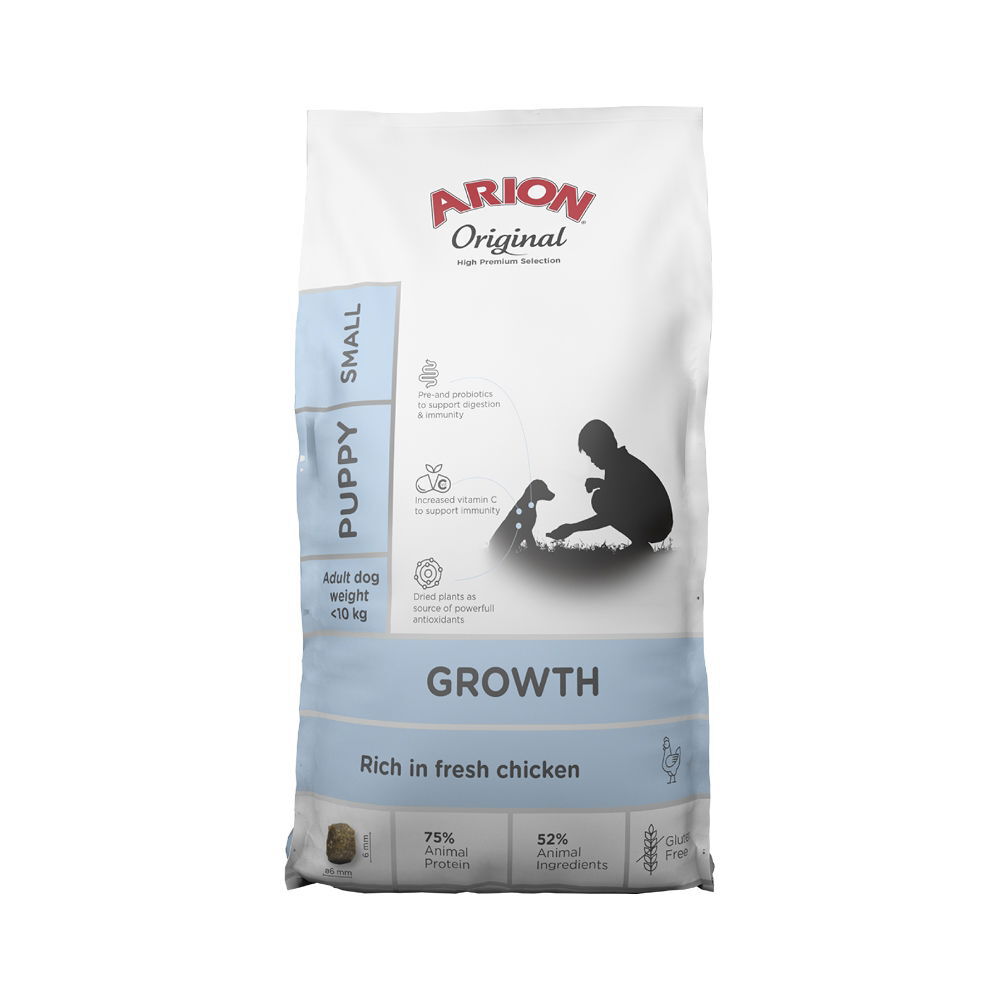 Arion Original Growth Puppy Small Chicken 2 kg, bild 2