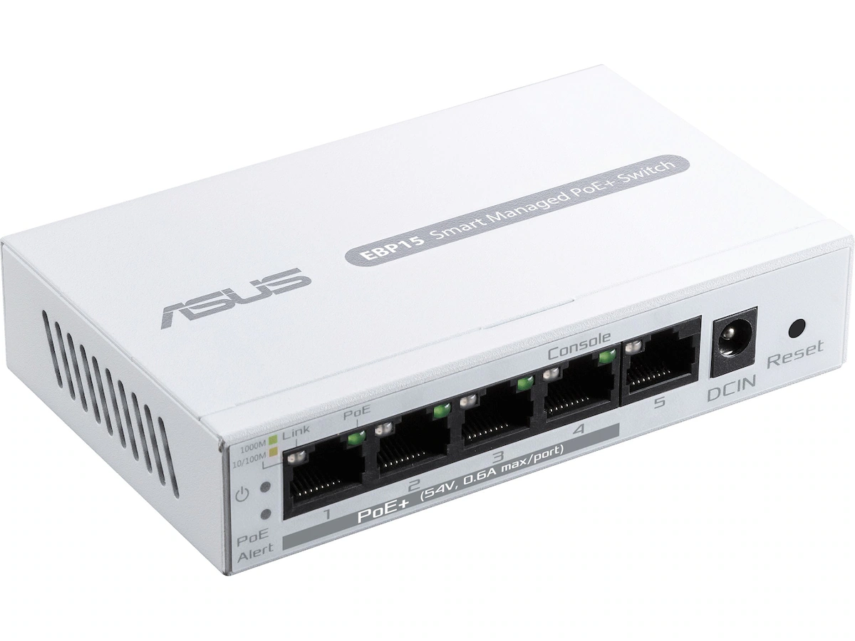 ASUS Expert EBP15 POE+ switch