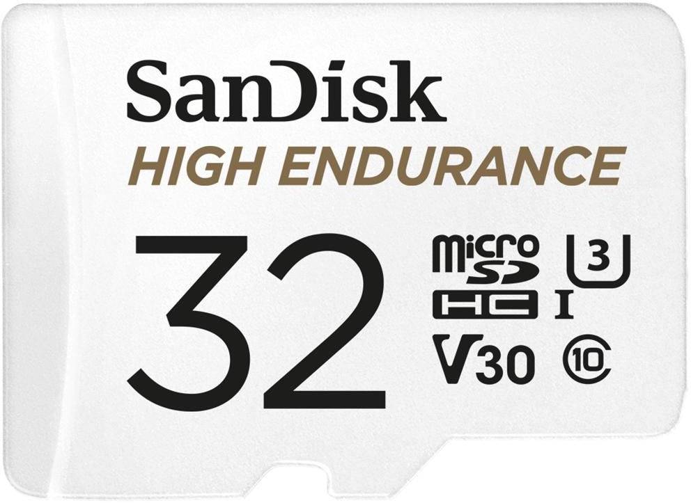 Micro Secure Digital SDHC 32 GB Sandisk High Endurance, 100/40 MB/sek, UHS-I U3 Class10 V30, inkl. SD-adapter, bild 5