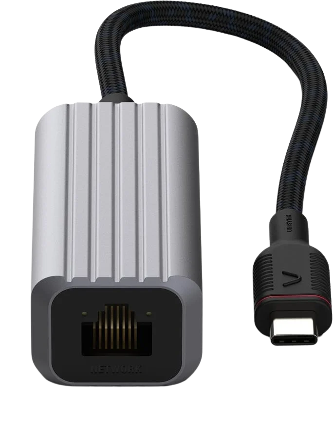 Unisynk USB-C to Network Adapter Grå