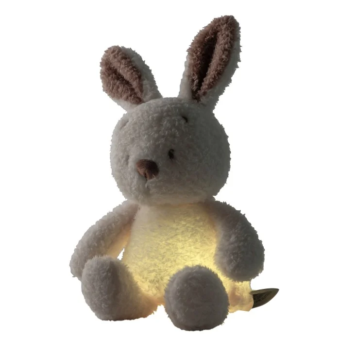 Nattou Sleepy Teddy Nattlampa Mini Kanin, Vanilla