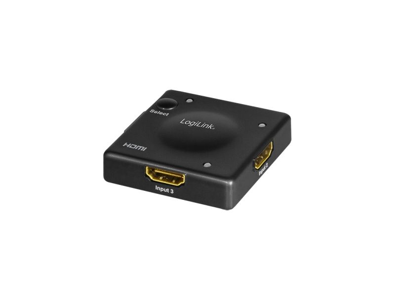 LogiLink HD0041, HDMI, ABS, Sort, 60 Hz, 480i, 480p, 576i, 576p, 720p, 1080i, 1080p, 2,5 Gbit/sek.