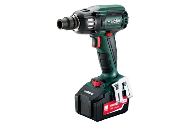Metabo SSW 18 LTX 400 BL, Mutterdragare, Svart, Grön, 1/2, 2150 RPM, 400 nm, 12 m/s ²