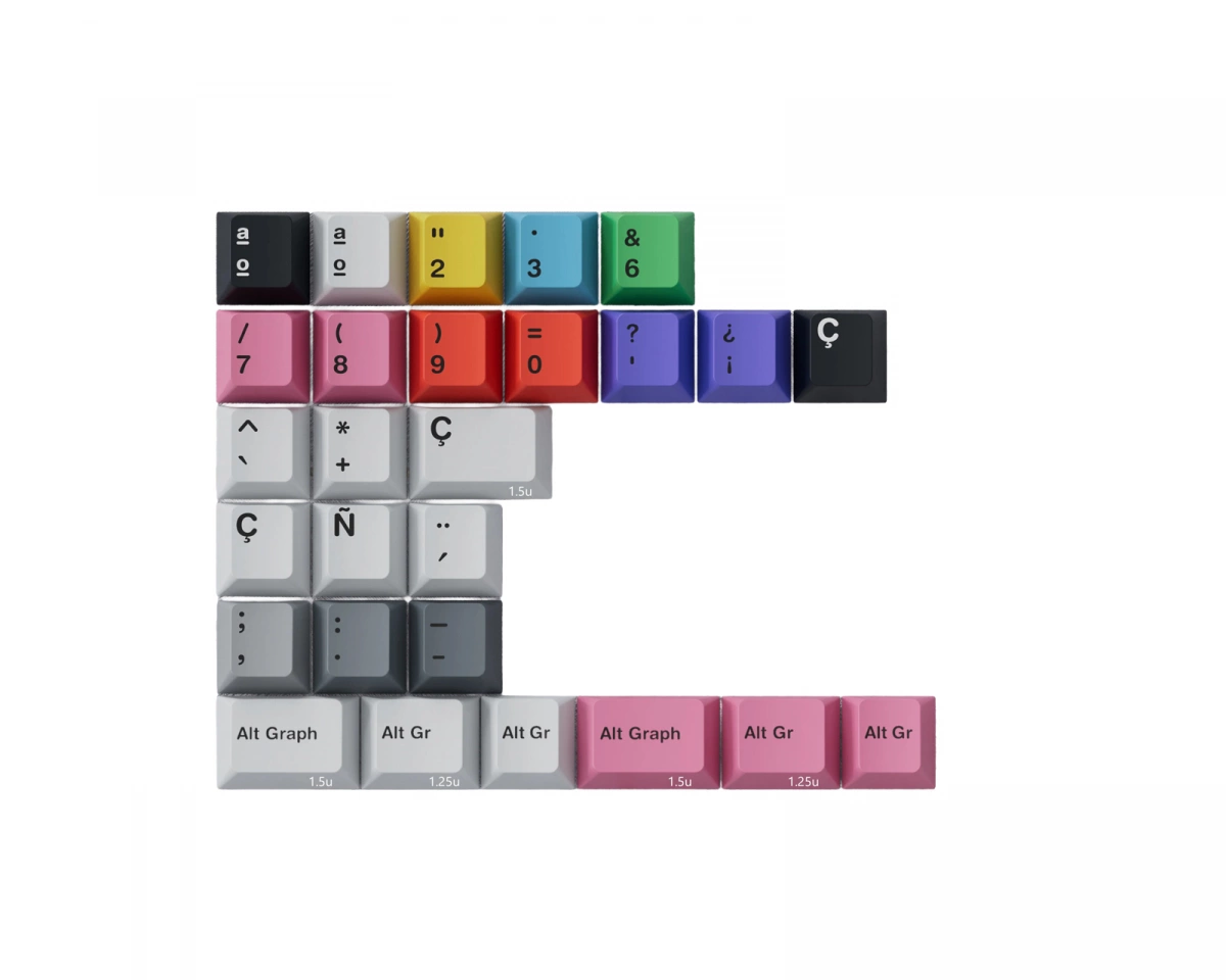 KBDfans PBTfans No Signal - Spanish kit