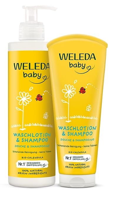 Weleda Baby Calendula Shampoo & Body Wash 200 ml, bild 2