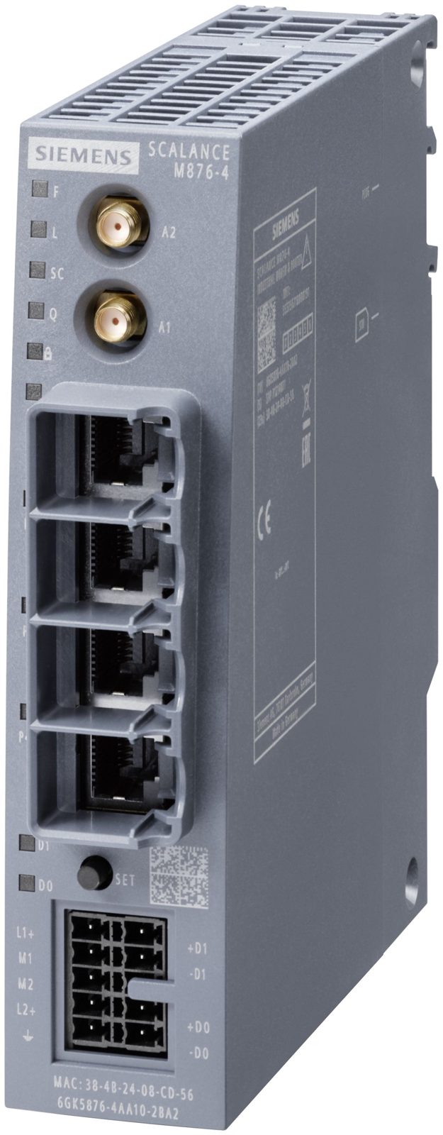 Siemens 6GK5876-4AA10-2BA2, IP20, 188 mm, 193 mm, 168 mm, 396 g, CE, REACH