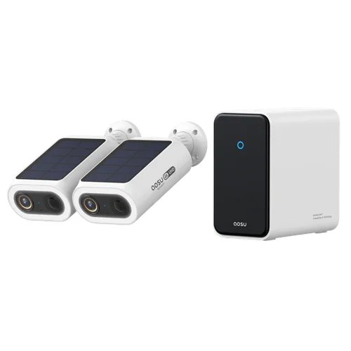 aosu 4K SolarCam P1 Max med aosuCortex System 2-kamerakit