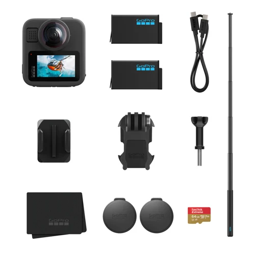 GoPro MAX2 360 actionkamera paket, svart