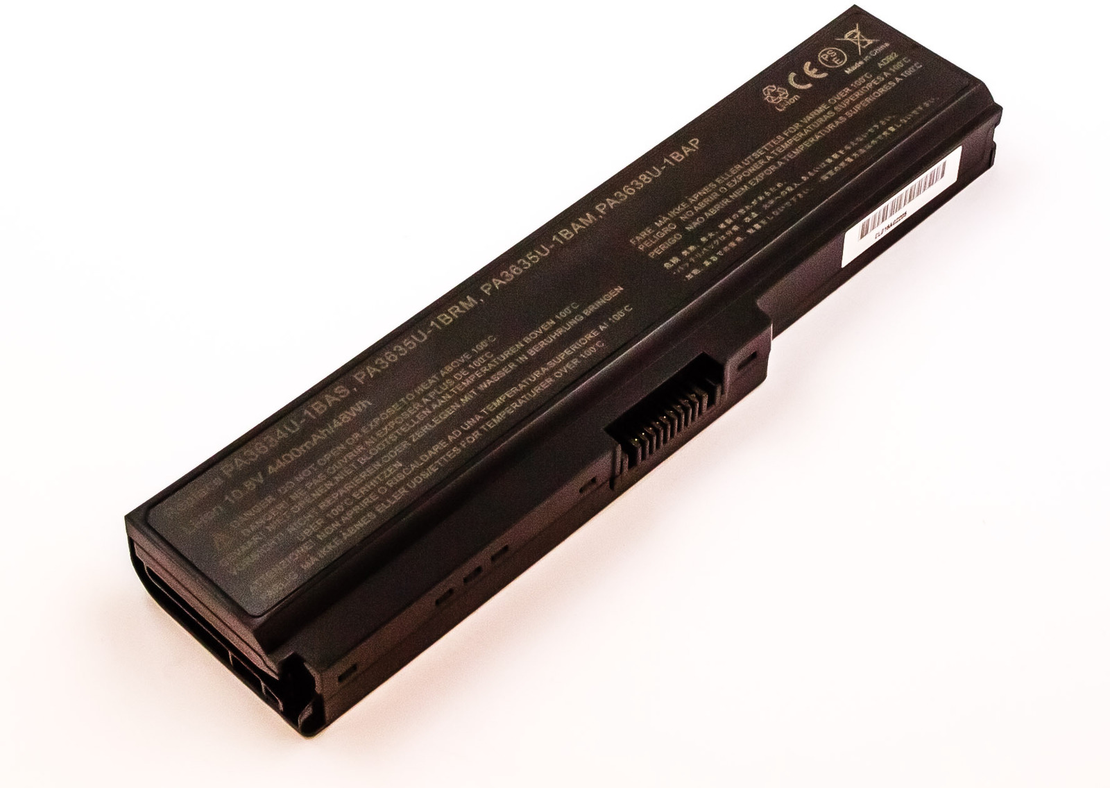 Batteri MicroBattery 6-Cell Li-Ion 4400 mAh/48 Wh för bl.a. Toshiba C660, bild 3