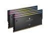 32 GB (2x16GB) DDR5-7000 Corsair Dominator Titanium RGB CL34, Intel XMP - Svart