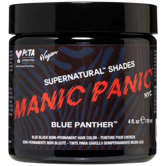 Manic Panic® N.Y.C. Classic High Voltage® Supernaturals Blue Panther™ 118ml