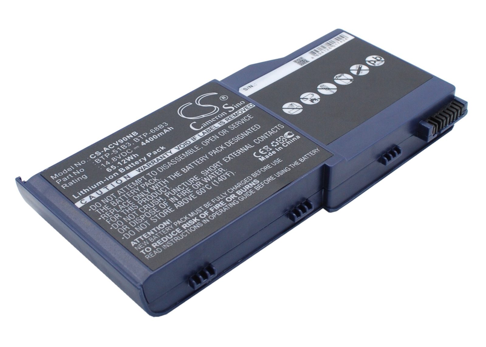 Batteri till Bärbar dator, laptop för Acer Wistron AJ V90, bild 5