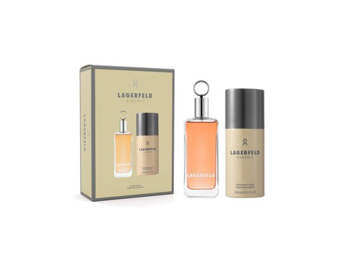 Karl Lagerfeld Gift Set Classic After Shave Lotion 100 ml + Deo Spray 150 ml, bild 2