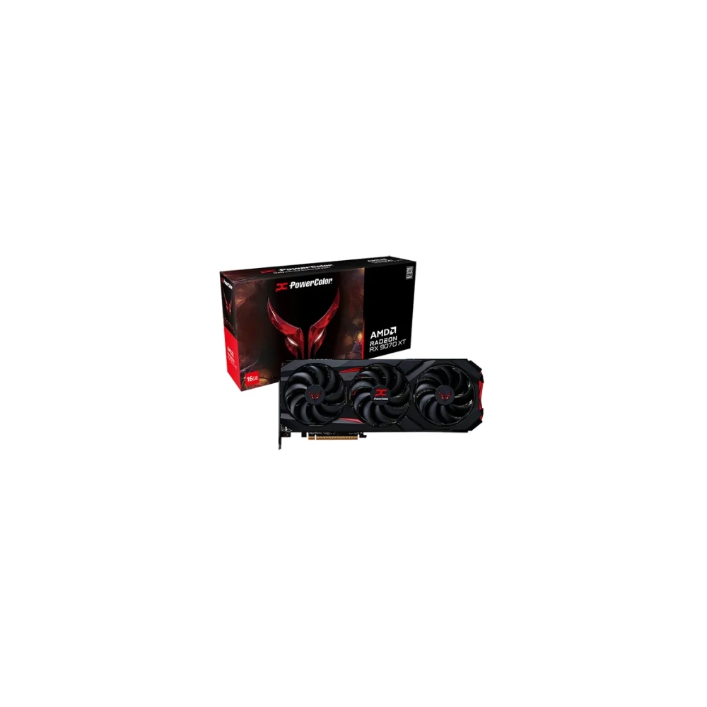 Powercolor Red Devil AMD Radeon RX9070 XT 16GB grafikkort
