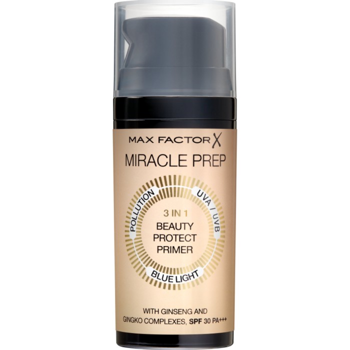 Max Factor Miracle Prep 3 In 1 Beauty Protect Primer SPF30 30 30