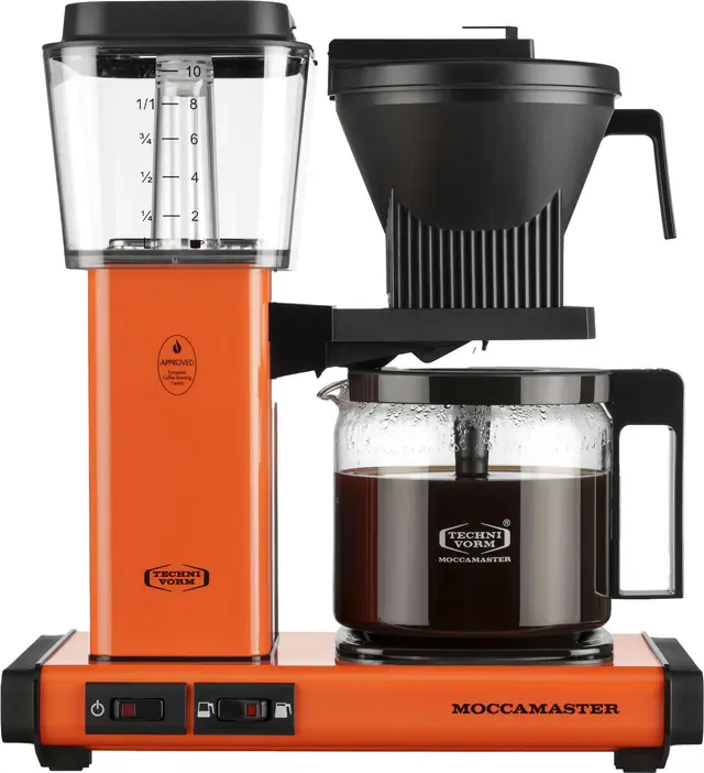 Moccamaster Optio kaffebryggare, Orange